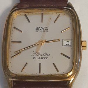 Vintage 1970's BWC Swiss Slimline watch